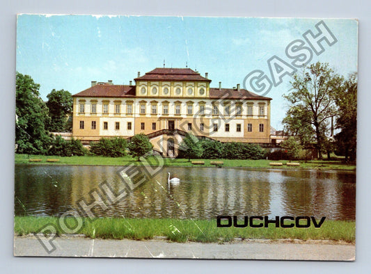 Pohlednice Duchcov Státní zámek Pohled z parku (M41105)