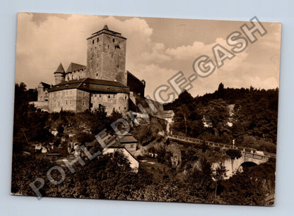Pohlednice Český ráj hrad Kost 1957 (M41107)