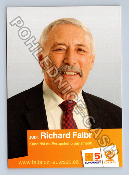 Pohlednice JUDr Richard Falbr kandidát do Evropského (M41128)
