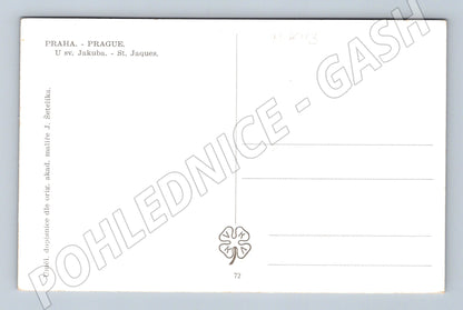 Pohlednice Praha U sv Jakuba umělecký motiv Šetelík (M4113)