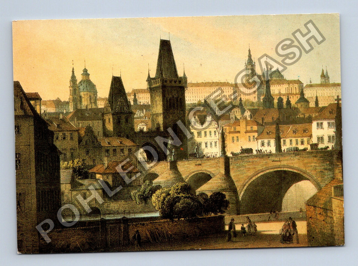 Pohlednice Praha Karlův most Hradčany (M41136)