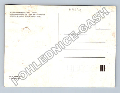 Pohlednice Rodný dům Franze Kafky Praha Ringo Čech (M41141)