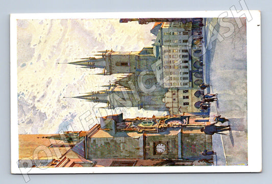 Pohlednice Praha Staroměstské náměstí Týn Šetelík (M4115)