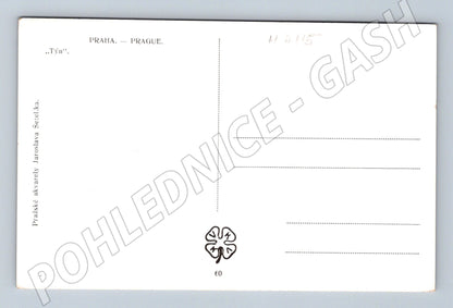 Pohlednice Praha Staroměstské náměstí Týn Šetelík (M4115)