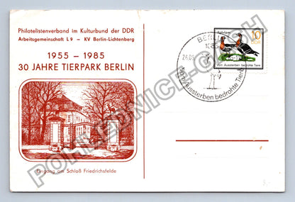 Pohlednice Německo 30 Jahre Tierpark Berlin 1985 (M41152)