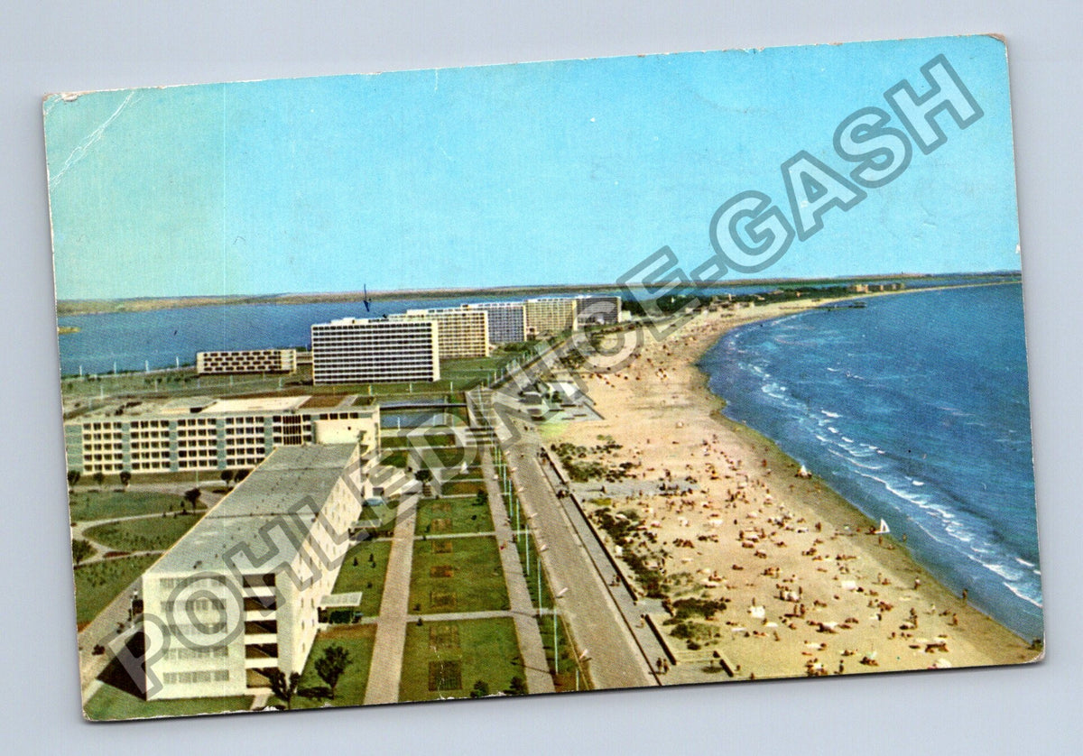 Pohlednice Rumunsko Mamaia pláž hotely (M41156)