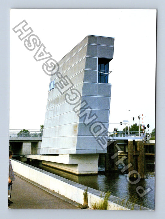 Pohlednice Holandsko Purmerend Dům správce mostu Bascule (M41159)