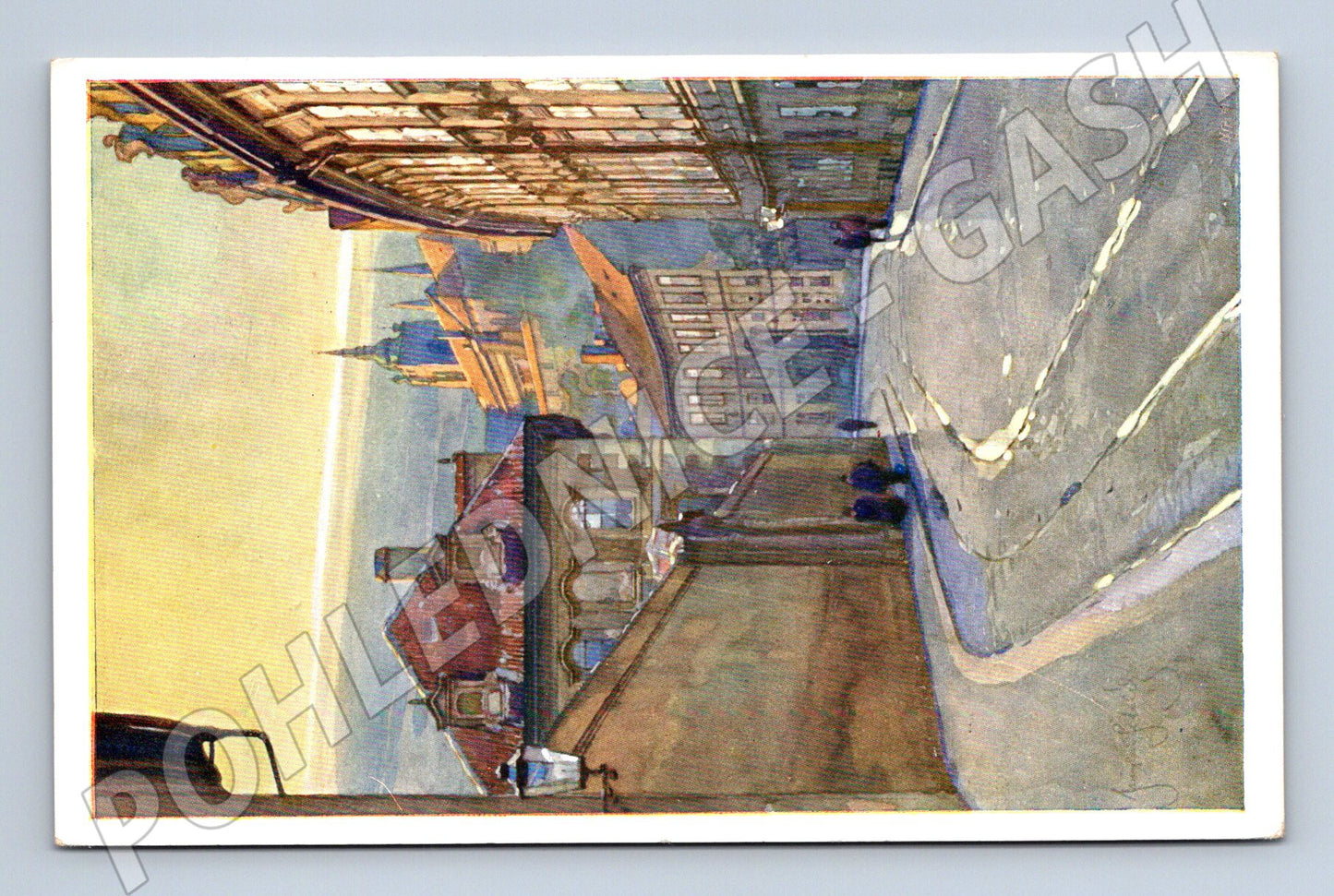 Pohlednice Praha Valdštejnská ulice podle Šetelíka (M4116)