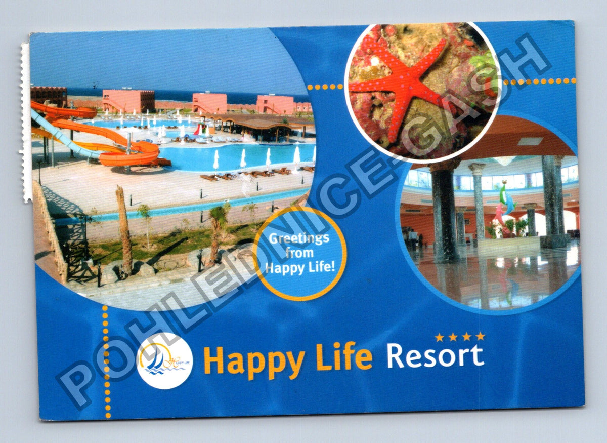 Pohlednice Egypt Happy Life Resort (M41160)