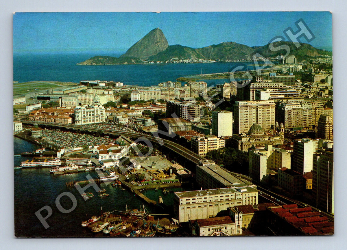 Pohlednice Brazílie Rio de Janeiro letecký pohled (M41167)