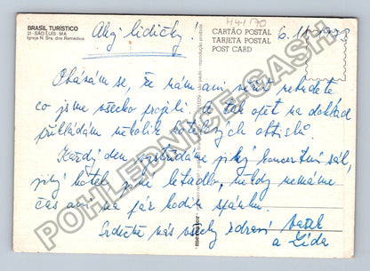 Pohlednice Brazílie São Luís MA Igreja N Sra dos Remédios (M41170)