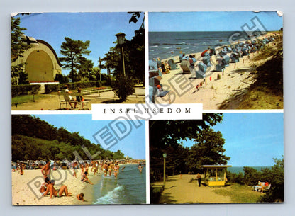 Pohlednice Německo Insel Usedom Zempin Koserow pláže (M41171)