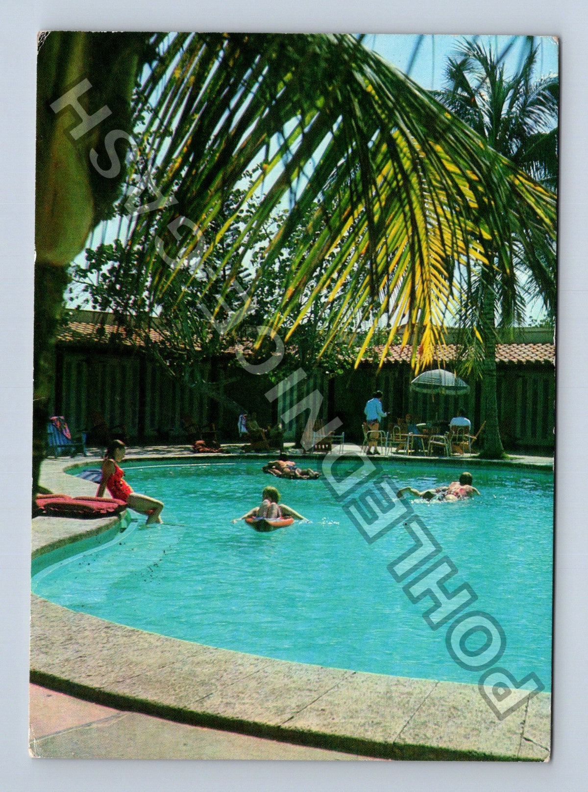 Pohlednice Kuba Varadero Hotel Oasis bazén 1981 (M41187)