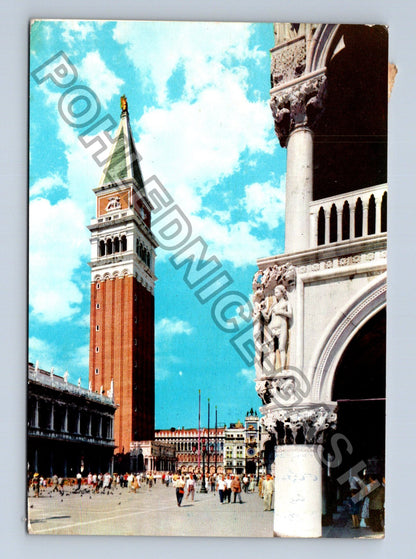 Pohlednice Itálie Benátky Campanile di S Marco 1960 (M41189)