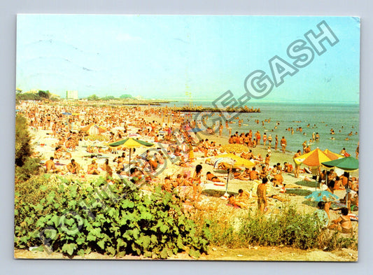 Pohlednice Bulharsko Pomorie Pláž 1970s (M41206)
