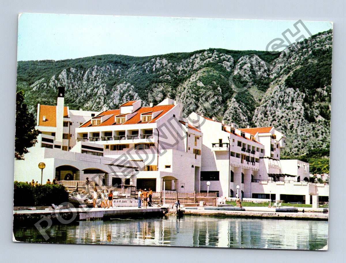 Pohlednice Černá Hora Kotor Hotel Fjord (M41207)