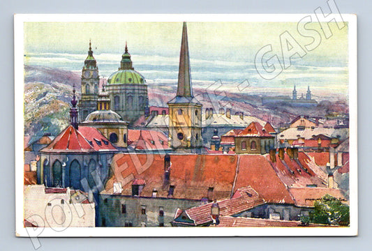 Pohlednice Praha Malostranská skupina Šetelík (M4121)