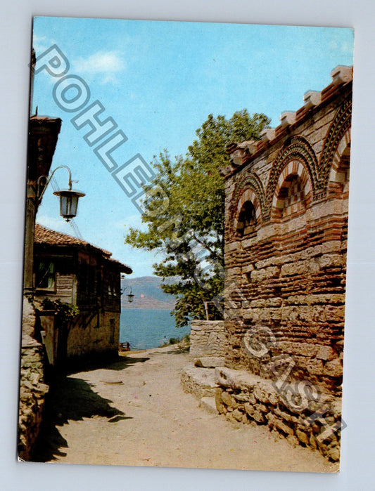 Pohlednice Bulharsko Nesebar staré město chrám (M41225)