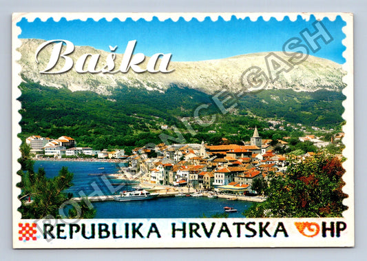 Pohlednice Chorvatsko Baška Republika Hrvatska (M41236)
