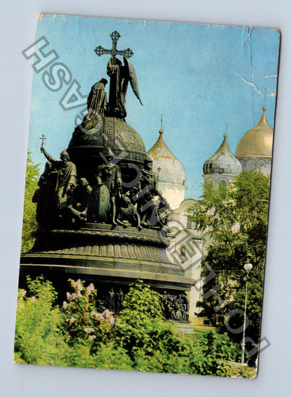 Pohlednice Rusko Novgorod Památník Tisíciletí Ruska 1967 (M41243)