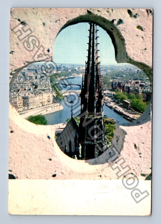 Pohlednice Francie Paříž pohled z Notre-Dame (M41246)