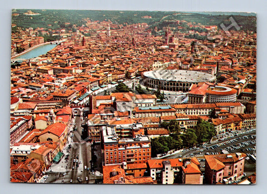 Pohlednice Itálie Verona panorama (M41255)