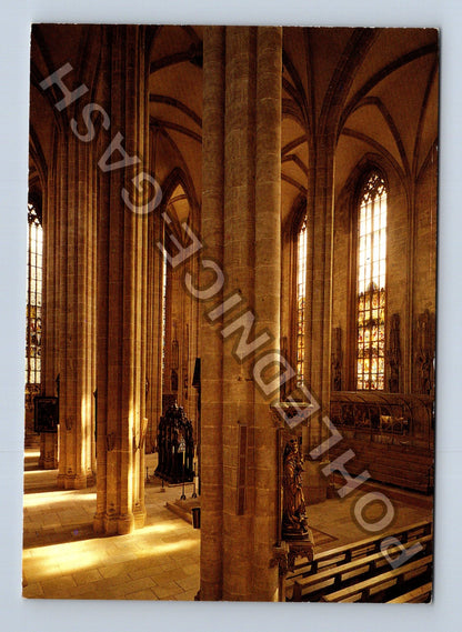 Pohlednice Nürnberg St Sebald interiér kostela (M41263)