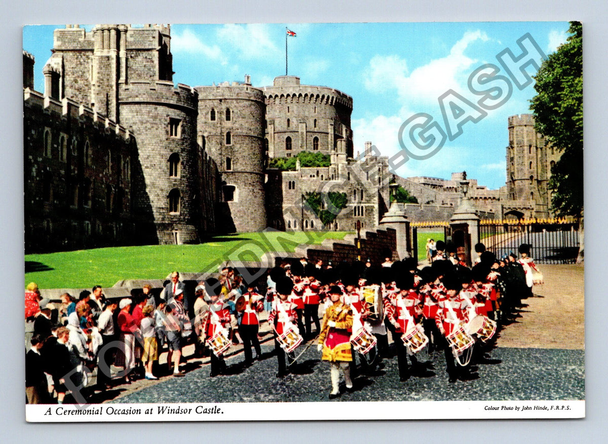 Pohlednice Velká Británie Windsor Castle slavnostní událost (M41276)