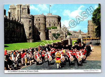 Pohlednice Velká Británie Windsor Castle slavnostní událost (M41276)