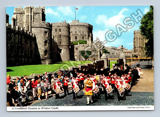 Pohlednice Velká Británie Windsor Castle slavnostní událost (M41276)