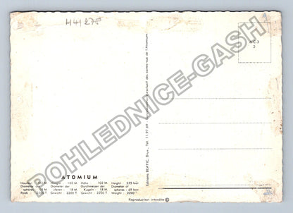 Pohlednice Belgie Brusel Atomium (M41278)