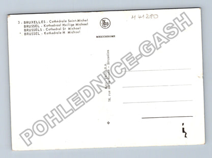 Pohlednice Belgie Brusel Katedrála svatého Michaela (M41280)