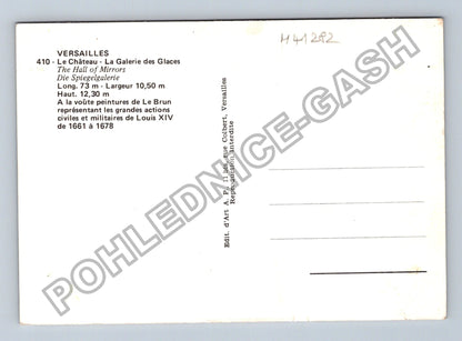 Pohlednice Francie Versailles Zrcadlový sál (M41282)