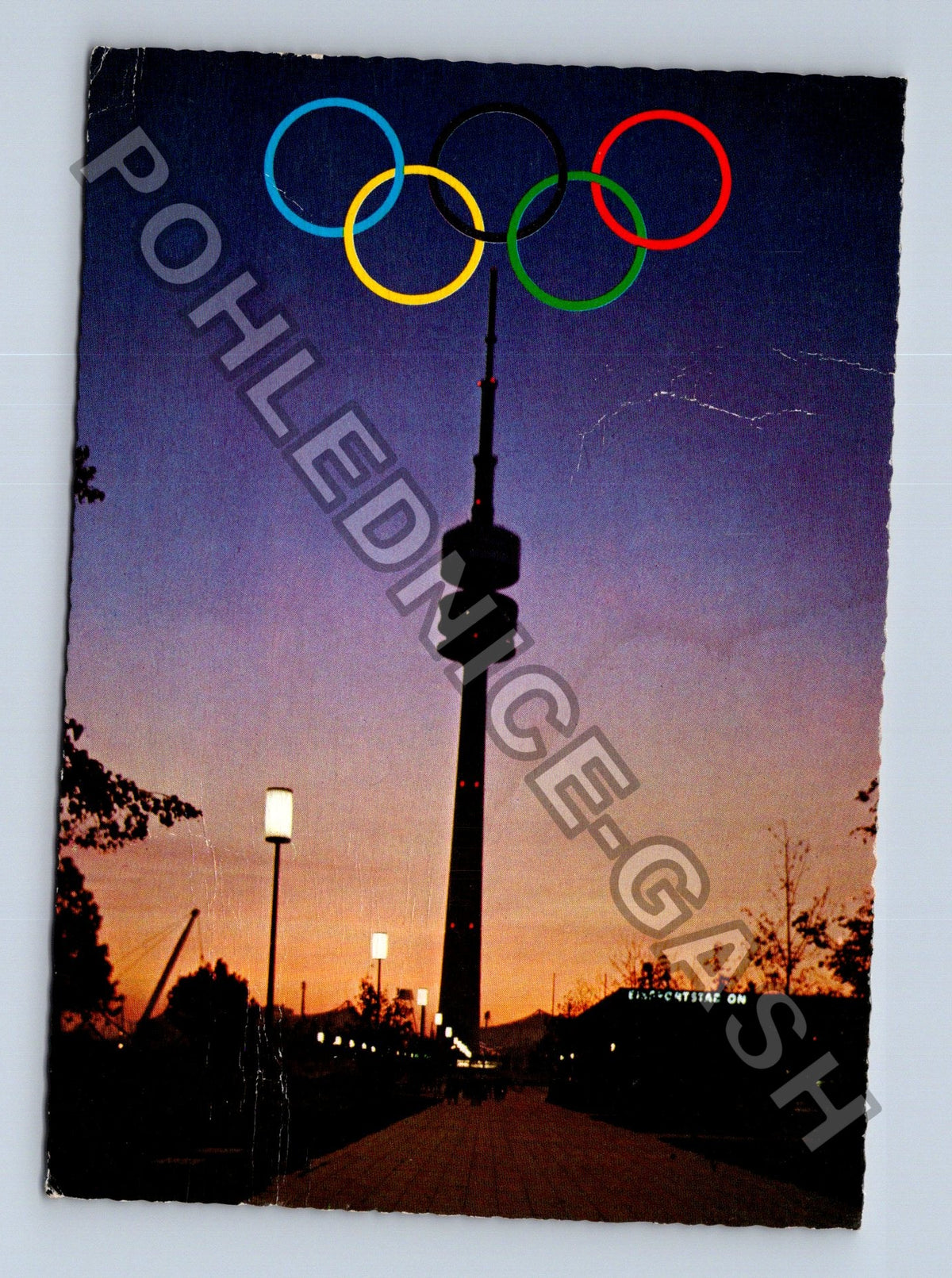 Pohlednice Německo Mnichov Olympijská věž Olympiaturm (M41284)
