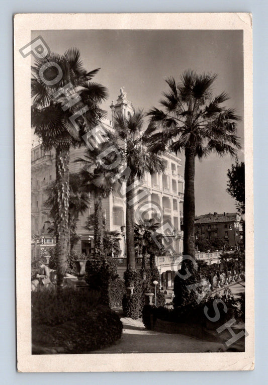 Pohlednice Opatija palmy budovy (M41290)