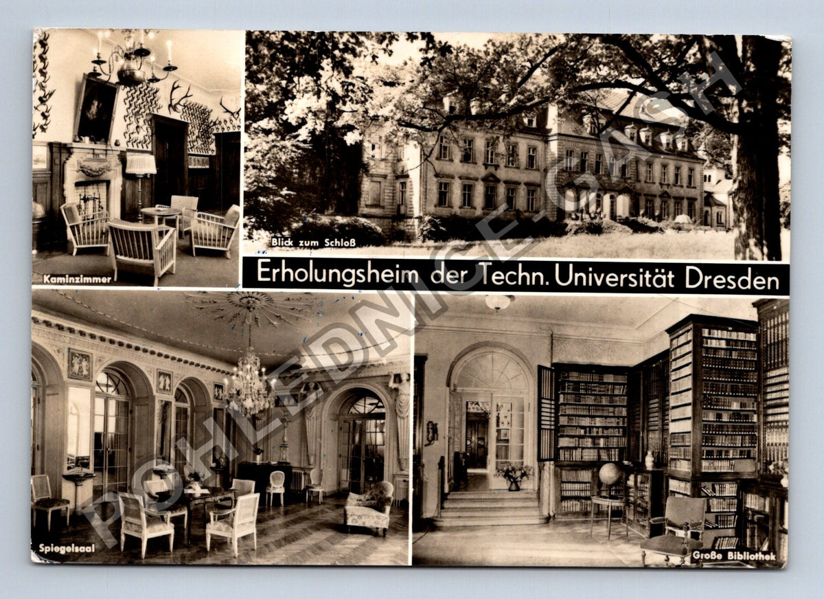 Pohlednice Německo Erholungsheim Techn. Universität Dresden (M41295)