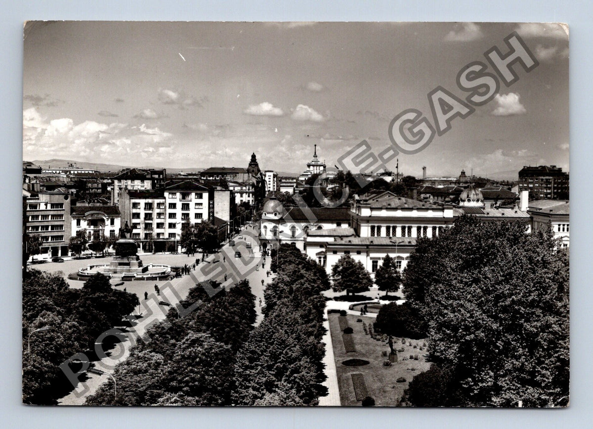Pohlednice Bulharsko Sofie panoramatický pohled 1960 (M41297)