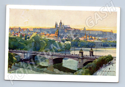 Pohlednice Praha Hradčany a Malá Strana Šetelík (M4131)