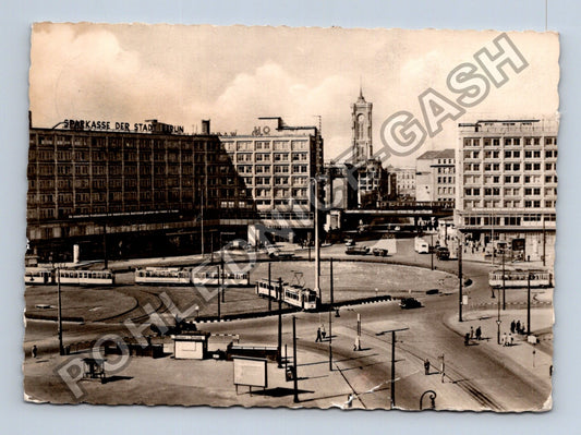 Pohlednice Německo Berlín Alexanderplatz 1937 (M41311)