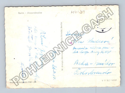 Pohlednice Německo Berlín Alexanderplatz 1937 (M41311)