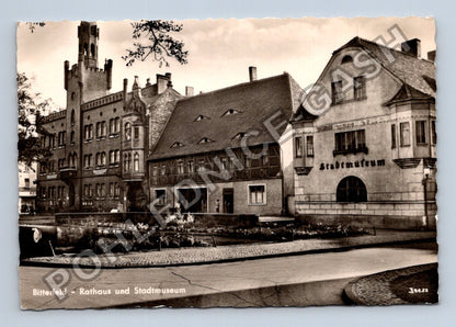 Pohlednice Německo Bitterfeld Rathaus und Stadtmuseum (M41312)