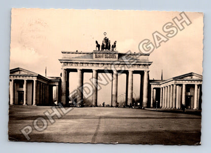 Pohlednice Německo Berlín Braniborská brána 1965 (M41315)