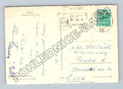 Pohlednice Německo Berlín Braniborská brána 1965 (M41315)