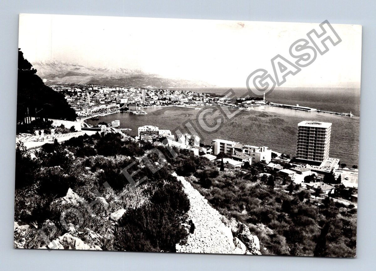 Pohlednice Chorvatsko Split panorama města 1967 (M41317)