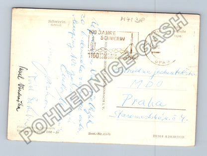 Pohlednice Schwerin zámek Schloss 1960 (M41318)