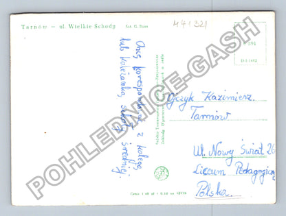 Pohlednice Polsko Tarnów ul Wielkie Schody (M41321)