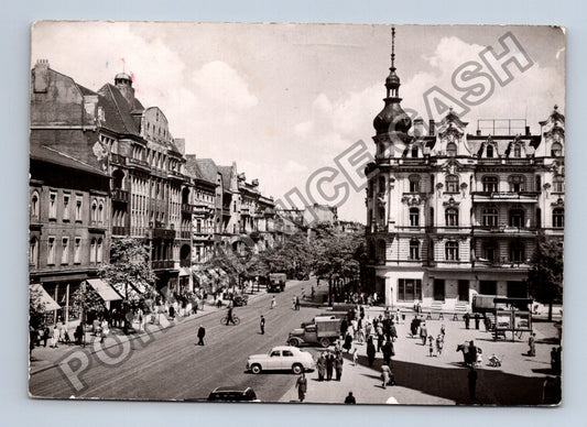 Pohlednice Polsko Bydgoszcz Fragment Placu Wolności 1954 (M41323)