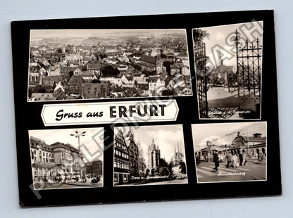 Pohlednice Německo Erfurt koláž motivů (M41326)