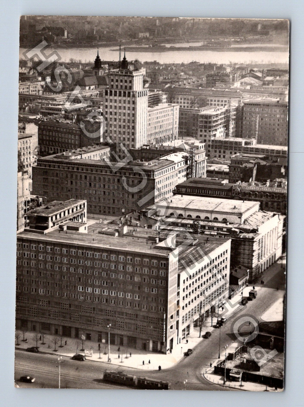 Pohlednice Polsko Varšava Drapacz P K O 1958 (M41334)