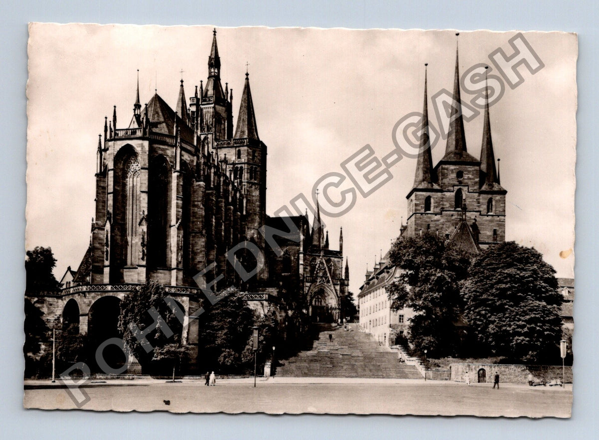 Pohlednice Německo Erfurt Dom und Severikirche (M41335)